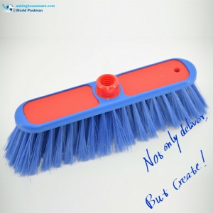 Akbrand Wider Brush Board Πλαστικό Broom Head με συμμετρική μαλακή TPR Bordure