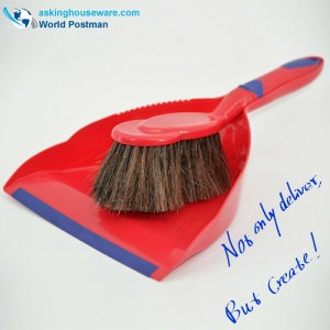 Akbrand Dustpan Βούρτσα βουρτσών με τριχόπτρες Horse Horse